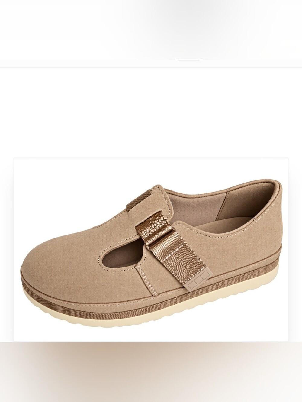 UGG Goldenstar Mary Jane Beige Clogs in Womens Size 9 NWT S/N 1171506